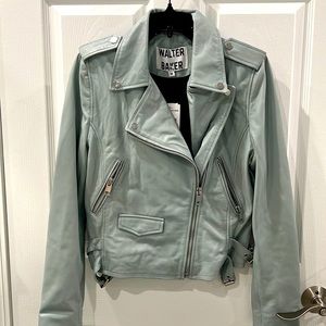 BNWT Walter Baker Leather Biker Jacket M